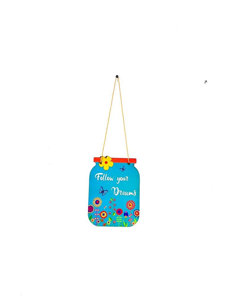 Vibhsa "Follow Your Dreams" Wooden Wall Art