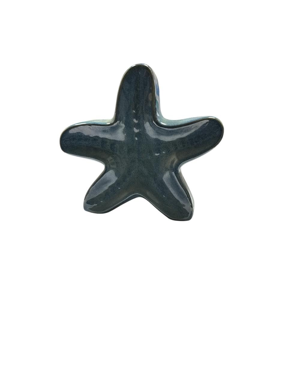 Vibhsa Ceramic Starfish-Shaped Flower Pot for Home & Office Décor