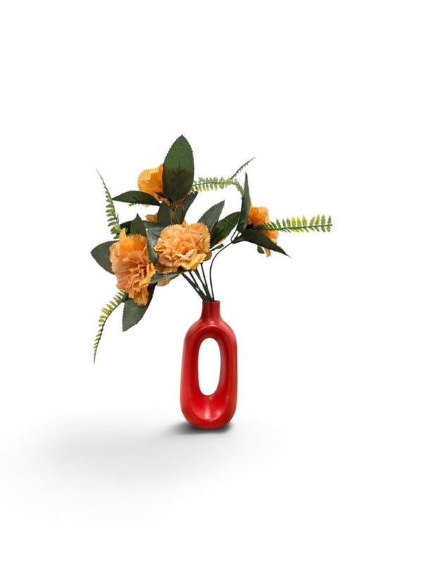 Vibhsa Ceramic Decorative Vase – Red