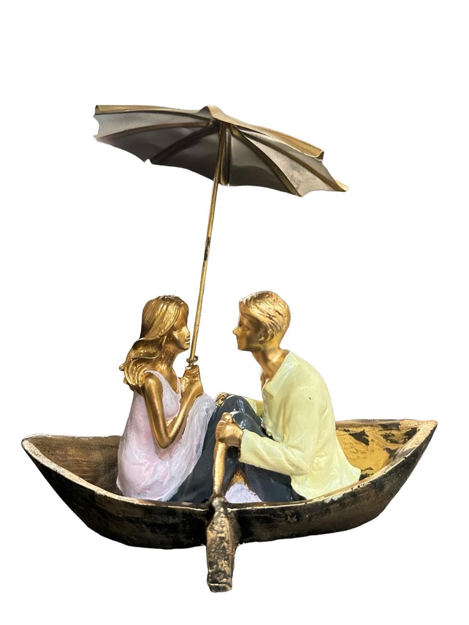 Vibhsa Romantic Boat Couple Showpiece