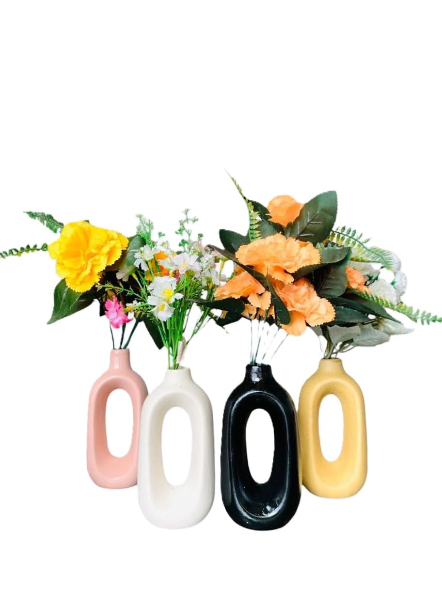 Vibhsa Ceramic Decorative Vase for Center Table