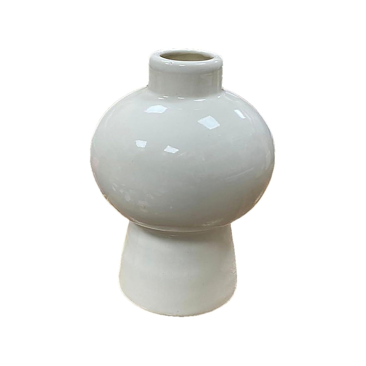 Vibhsa Modern Round Ceramic Vase