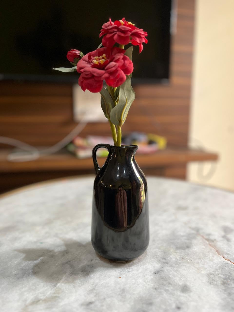 Vibhsa Ceramic Bud Vase for Living Room