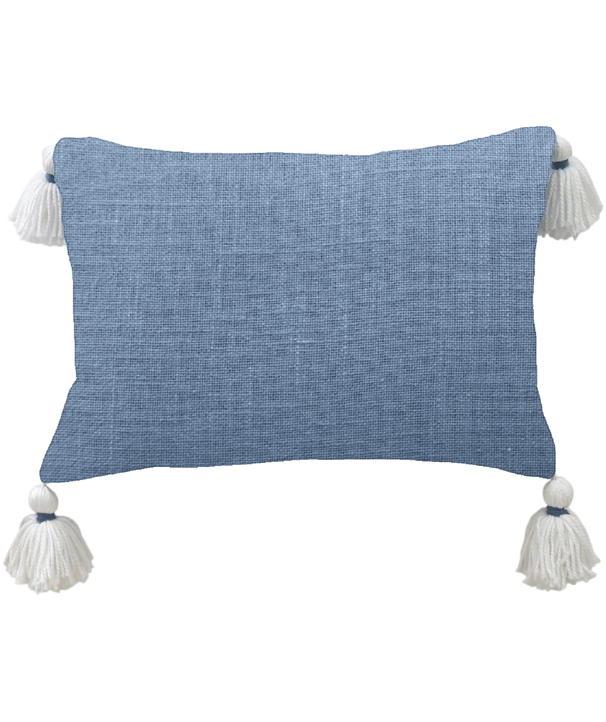 Vibhsa Baltic Table Tufted Pillow with Corner Tassels, 14" x 20"