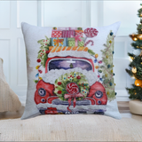 Holiday Christmas Throw Pillow For sofa