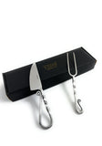 vibhsa stainless steel carving knife and fork