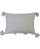 decorative throw pillow in blue