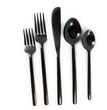 black stainless steel 20 pc set