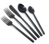 black stainless steel 20 pc set