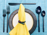 black stainless steel 20 pc set