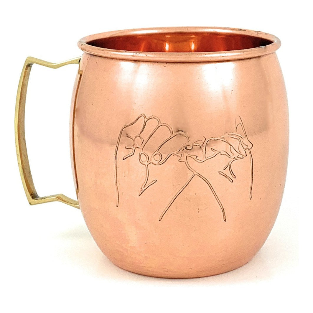 Vibhsa Moscow Mule Copper Mugs Set of 2