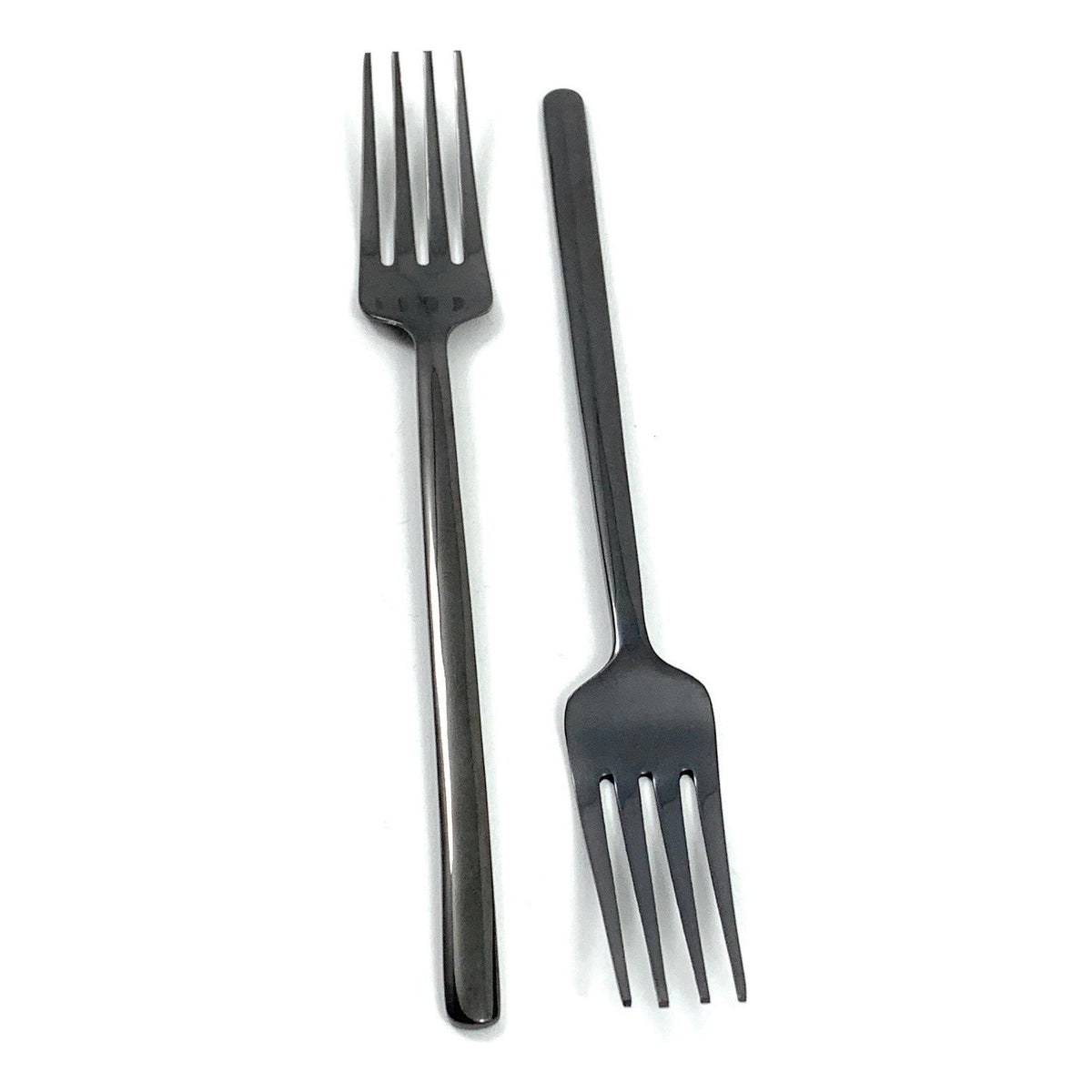 Vibhsa Black Silverware Dinner Fork Flatware set of 6