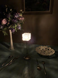 Hurricane Crystal Candle Holder (Square, 10")