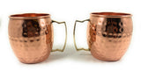 Handcrafted Moscow Mule Mugs, Set of 4