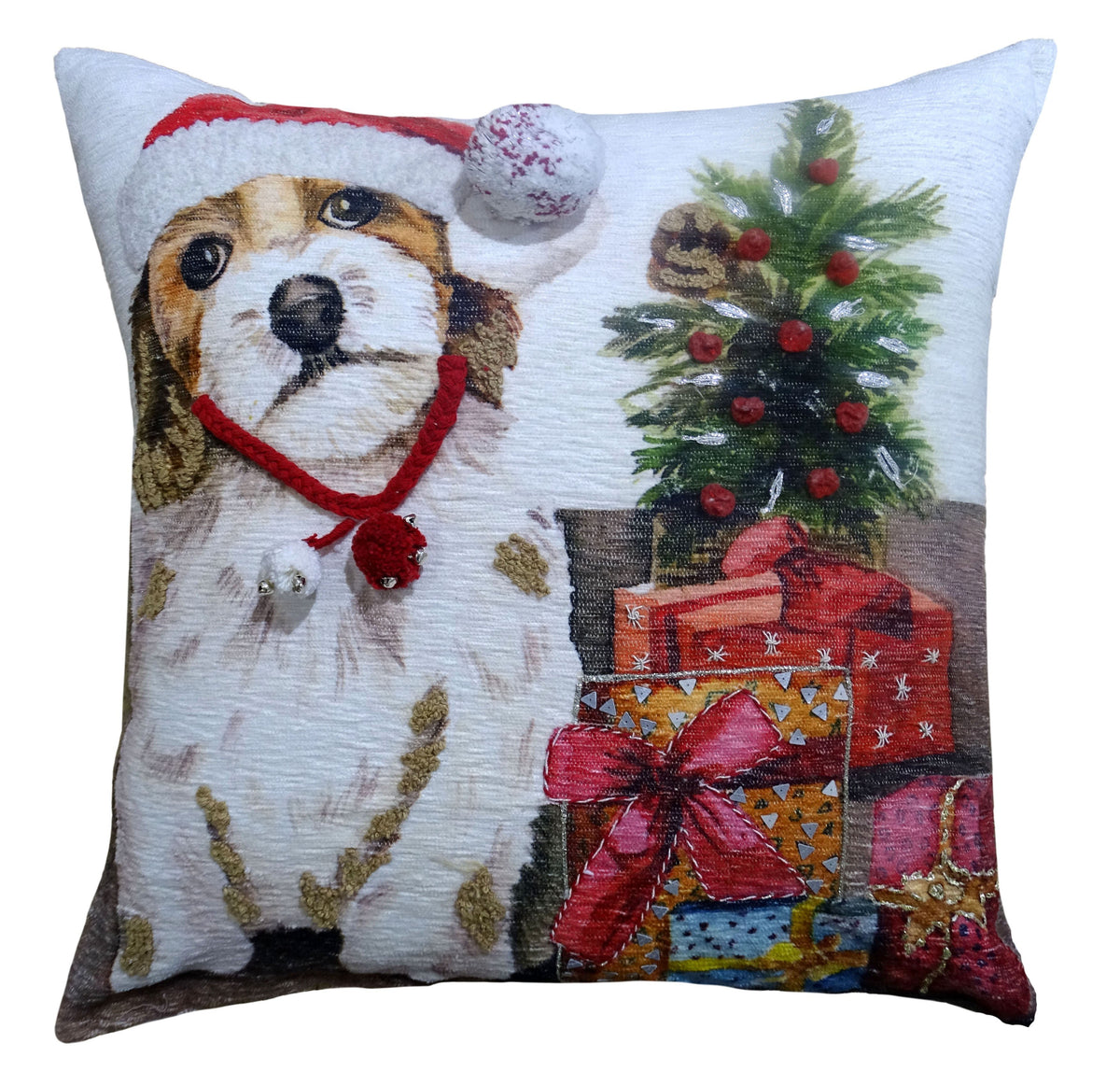 Vibhsa Christmas Decorative Throw Pillow for Christmas 20" x 20"