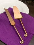 Vibhsa Designer Cake Serving Set (Treble Note)