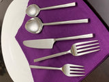 Vibhsa 20 Piece Flatware Set, Service for 4-Silver