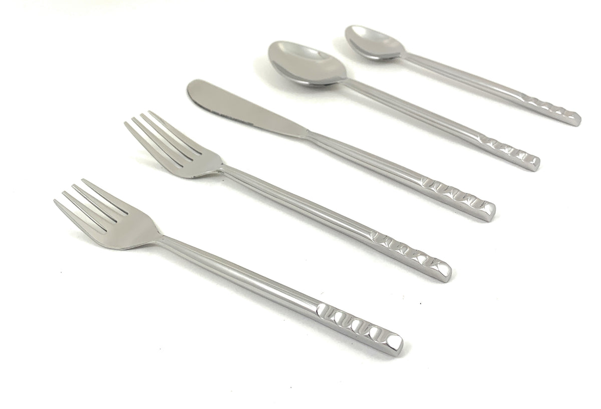 Vibhsa 20 Piece Flatware Set, Service for 4Modern