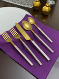 Designer Golden Stainless Steel Flatware Set of 20 PC