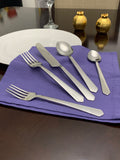 5 piece flatware set serving for 4