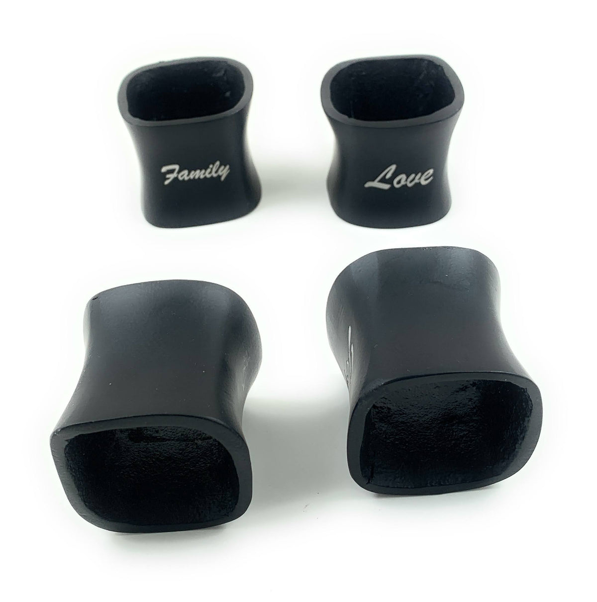 Vibhsa Christmas Napkin Rings Set of 4