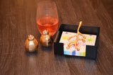 Unique Napkin Holder and Salt & Pepper Shakers Set (Golden) - Vibhsa