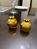 Pomegranate Salt and Pepper Shakers (Golden)