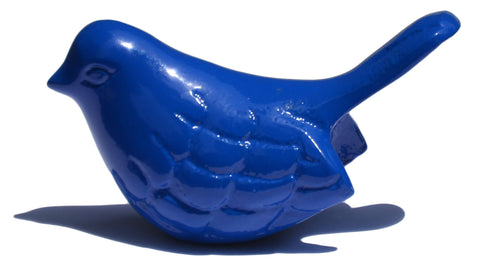 Vibhsa Bird Figurines Symbols of Health & Happiness (Blue)