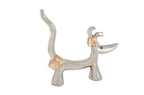 Vibhsa Dog Ring Holder (Silver Finish) - Vibhsa