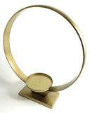 decorative golden metal candle holder for decoration