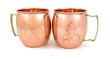 Moscow Mule Copper Mugs Set of 2 - Vibhsa