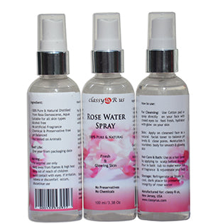 Vibhsa Natural Rose Water Spray