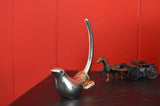 Vibhsa Gifts Bird Ring Holder Jewelry(Silver Finish)
