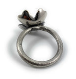 Vibhsa Rustic Floral Napkin Rings Set of 4