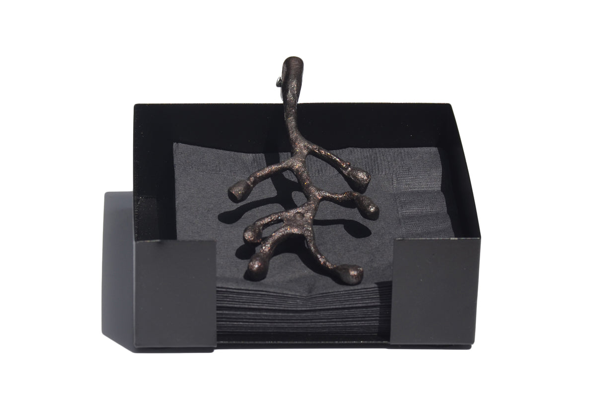 Vibhsa Napkin Holder Dining Decor and Housewarming Gift (Antique)