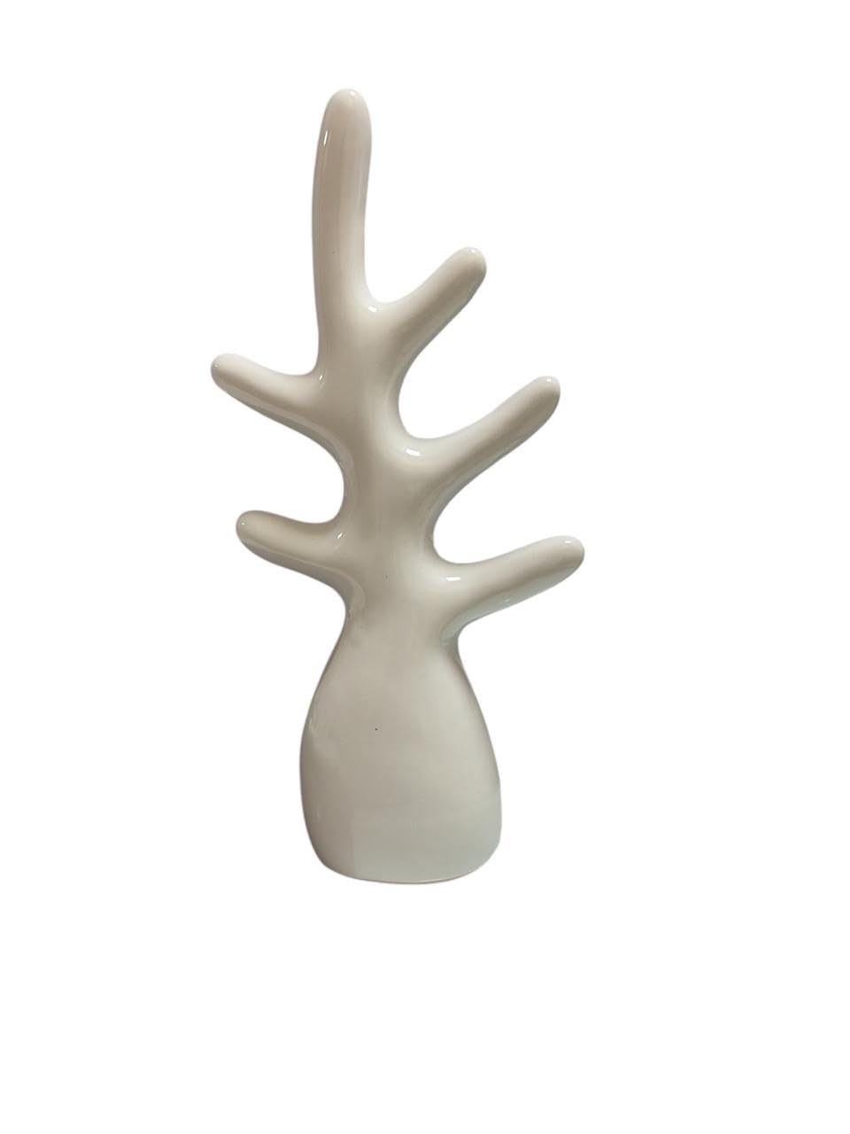 Vibhsa White Ceramic Tree Branch Sculpture