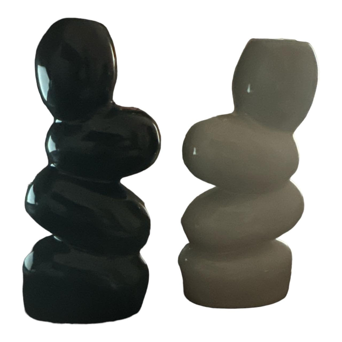 Vibhsa Rustic Ceramic Bud Vase for Shelf & Table