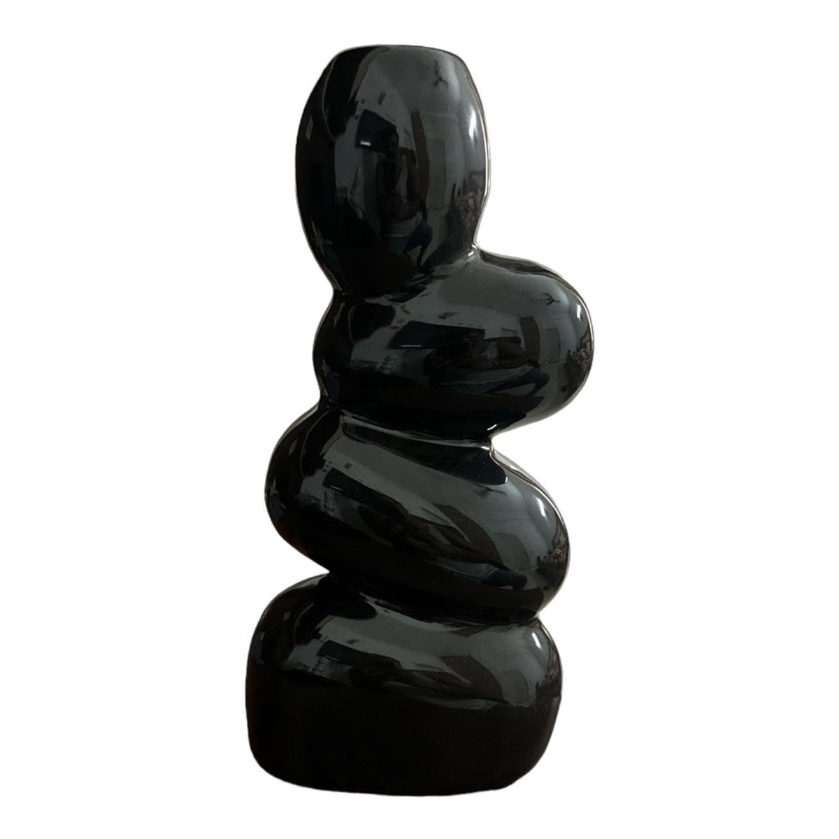 Vibhsa Rustic Ceramic Bud Vase for Shelf & Table