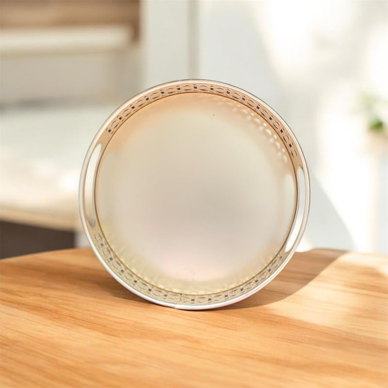 Vibhsa Decorative Serving Tray for Tea Coffee & Snacks