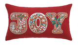 JOY Christmas Pillow 14" x 24"