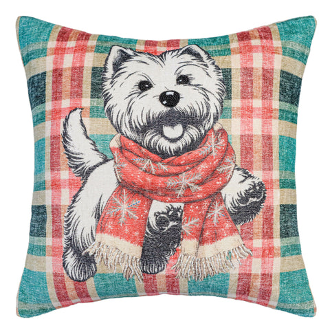 Christmas Decorative Dog Pillow 20" x 20"
