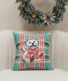 Christmas Decorative Dog Pillow 20" x 20"