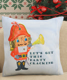 Nutcracker Party Christmas Pillow 20" x 20"
