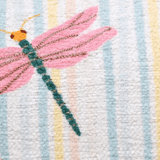 dragonfly decorative pillow