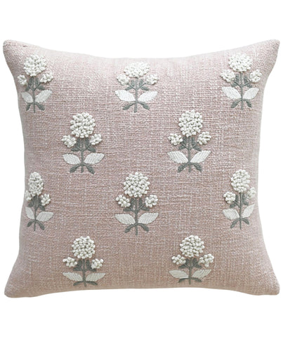 Persian Handwoven & Hand-Embroidered Decorative Pillow, 20"X20"