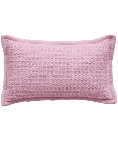 Vibhsa Honeycomb Handwoven Textured Pillow, 14" x 24"