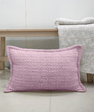 Vibhsa Honeycomb Handwoven Textured Pillow, 14" x 24"