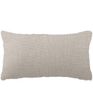 Linden Street Handwoven & Machine Embroidered Decorative Pillow, 14" x 24"