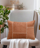 Baltic Cut and Sew Rice Stitched Throw Pillow, 14" x 24"