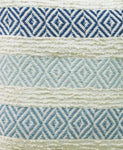 Linden Street Handwoven Weave Textured Stripe Pillow